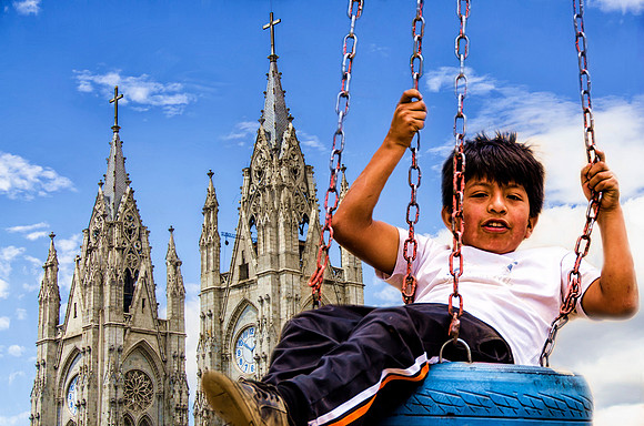 Swinging from heaven's gate