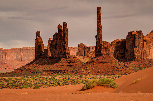 Totem pole, Monument Valley