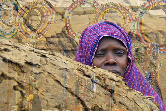 Maasai woman