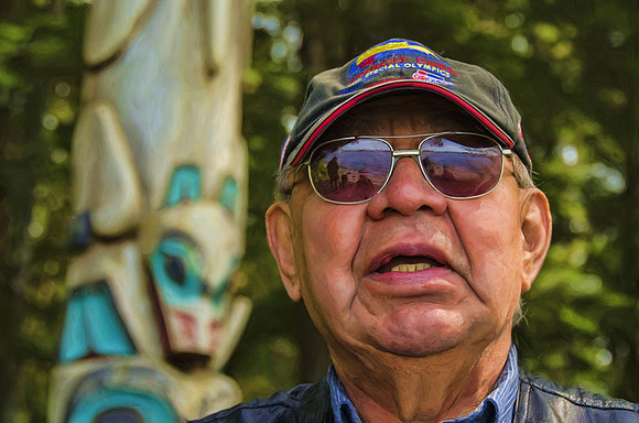 "Duck," a Tlingit Indian
