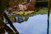 Boathouse reflections
