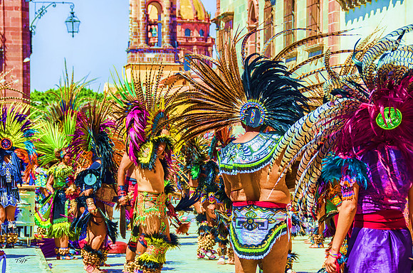 San Miguel de Allende indian festival