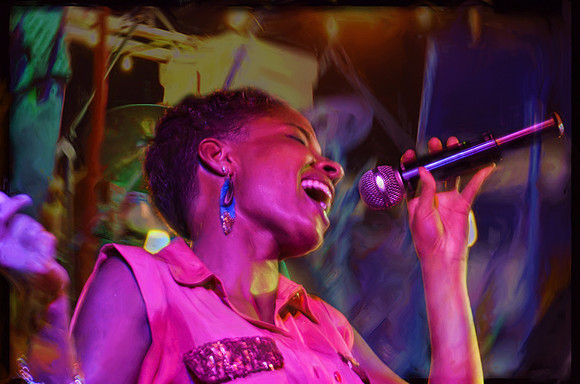 Crystal Stark in performance