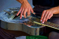 Street musician, 4th Avenue Street Fair #2