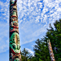 Entrance to Sitka's Totem Pole Park