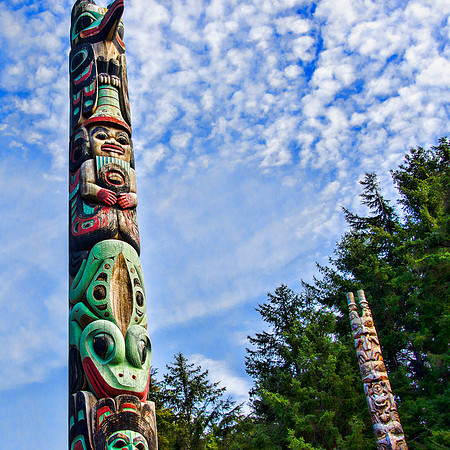 Entrance to Sitka's Totem Pole Park
