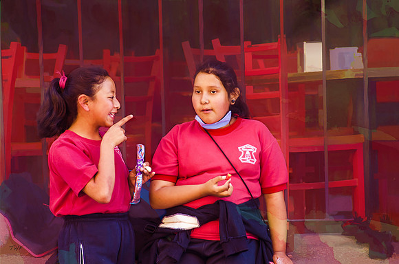 SMA schoolgirls