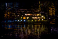 Tourist ship on Halong Bay