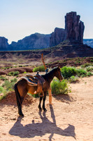 Horse at John Ford's overlook