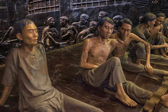 Images from the Hanoi Hilton Mueum