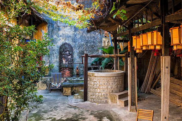 Old Chinese well in Hoi An