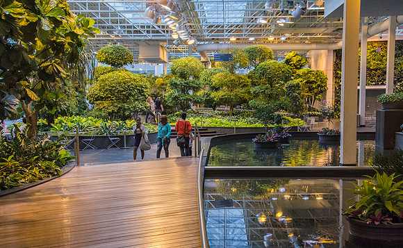 Inside the Devonian Gardens
