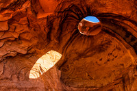 The 'Big Hogan' in Navajo country, Monument Valley