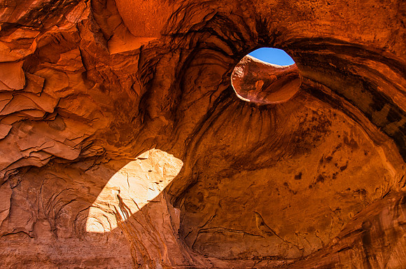 The 'Big Hogan' in Navajo country, Monument Valley