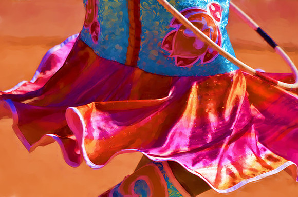 Hoop dancing #6