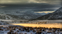 Lamar Valley at sunrise