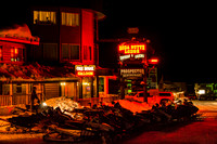 Cook City after dark
