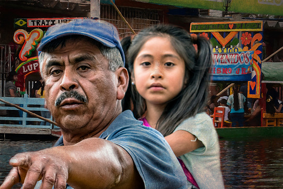 Xochimilco people director and daughter