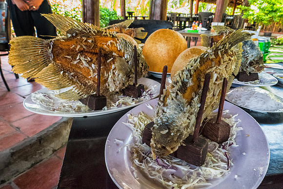 Lunch at Song Nuoc Mien Tay, Mekong Delta