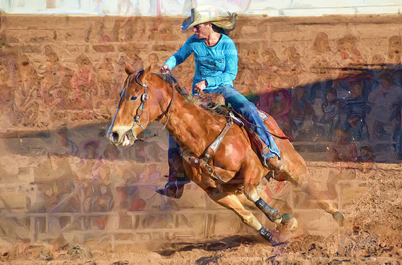 Around that barrel