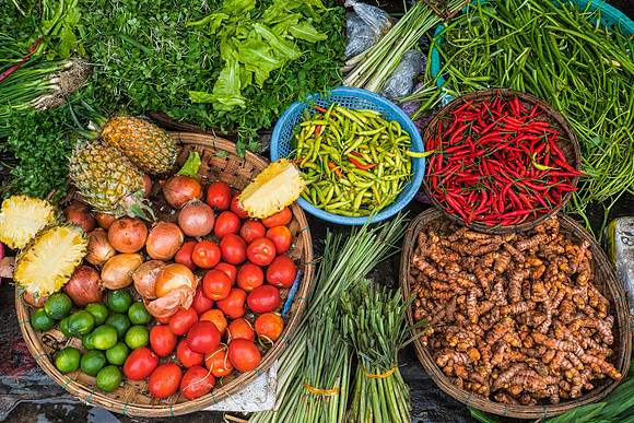 Asian vegetables, Hoi An