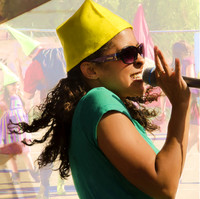 Dynamic Genevieve Gaus, jazz and pop singer