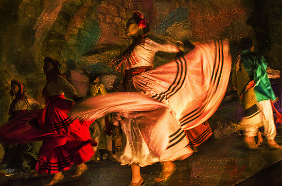 Guelaguetza dancers #1