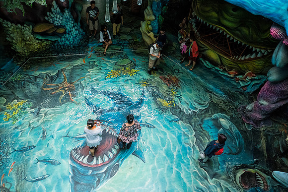 Inside one of the Crazy House rooms in Da Lat