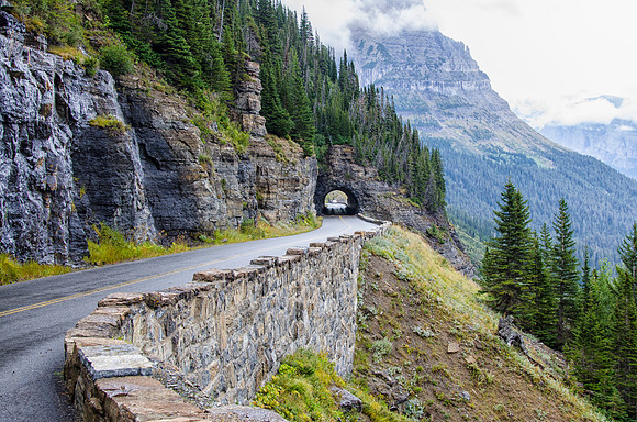 Going to the Sun highway