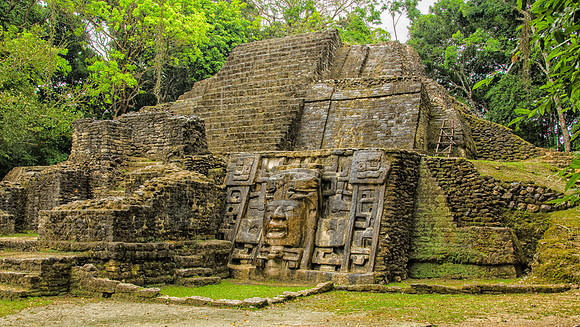 Masked Temple, Lamanai Archeological Park
