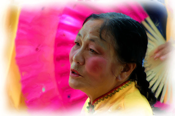 Traditional dancer, Green Lake Park