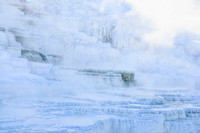Mammoth Hot Springs thermal terraces #1