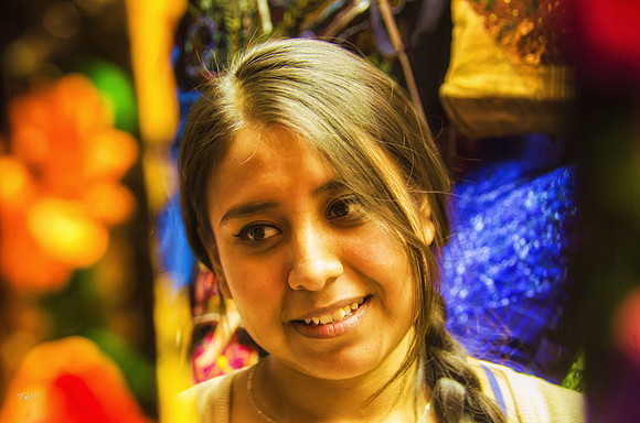 Another market salesgirl