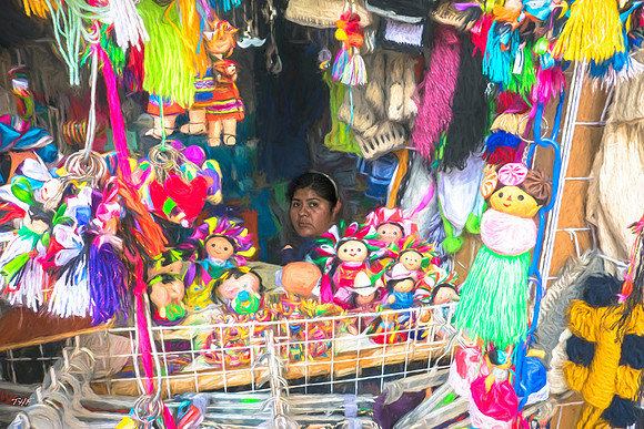 Novelty market and vendor