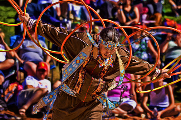 Hoop dancing #2