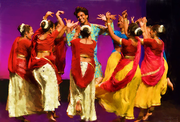 Indian classical dancing #4