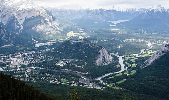 Banff from Sulphur Mountain