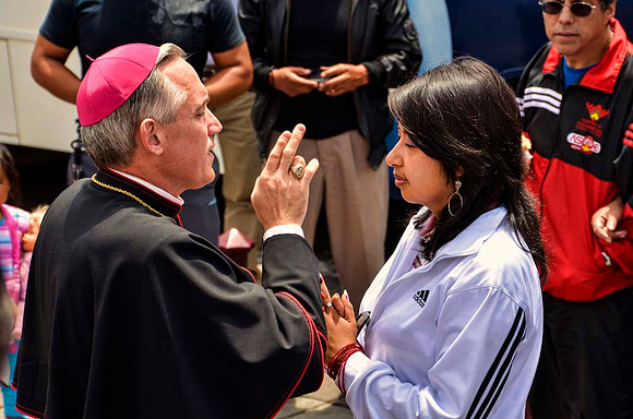 Blessing of the masses