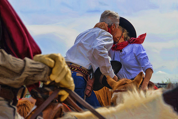 The kiss