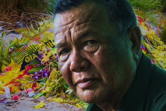 A second retired Viet Cong general near the Cu Chi tunnels
