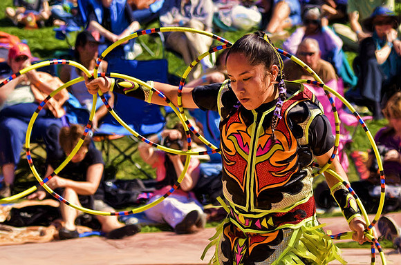 Hoop dancing #1