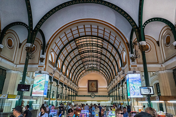 The main post office in Ho Chi Minh City