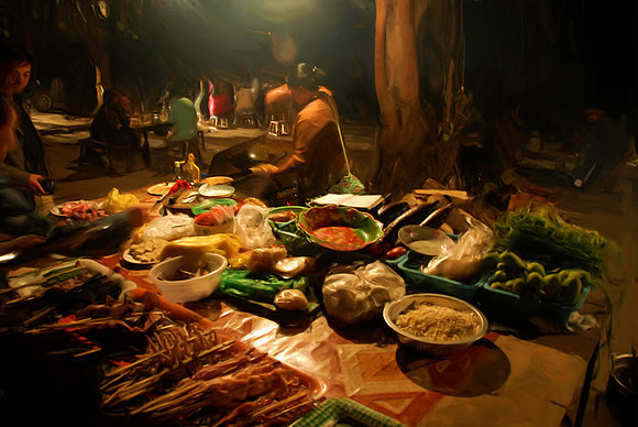 Street food, Mengla, Yunnan Province #1
