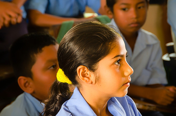 Indian Church school girl #1