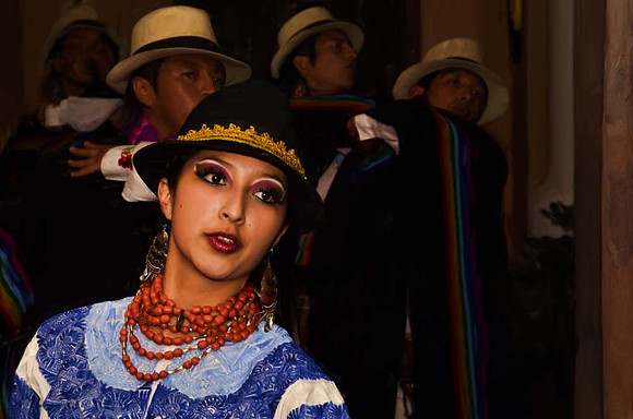 Folkloric dancers