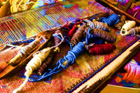Still life in the Trujillo Weaving shop, Chimayo