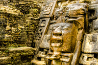 Detail of Masked Temple