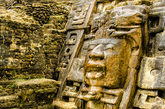 Detail of Masked Temple