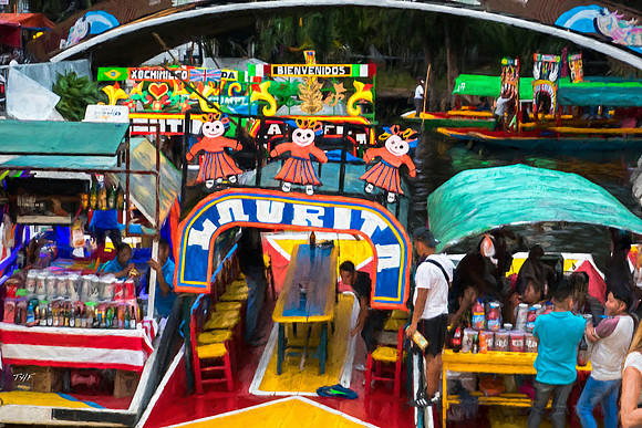 Xochimilco departures